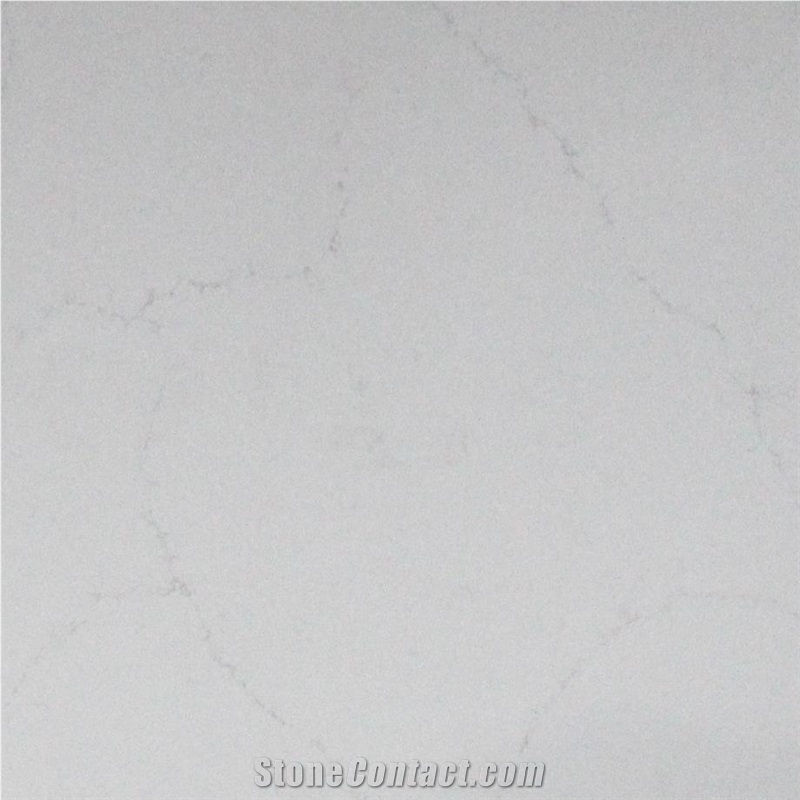 Calacatta Snow White Quartz Tile