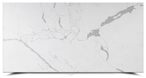 Calacatta White Quartz Slab