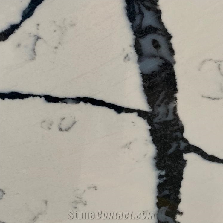 Calacatta Manhattan Quartz Tile