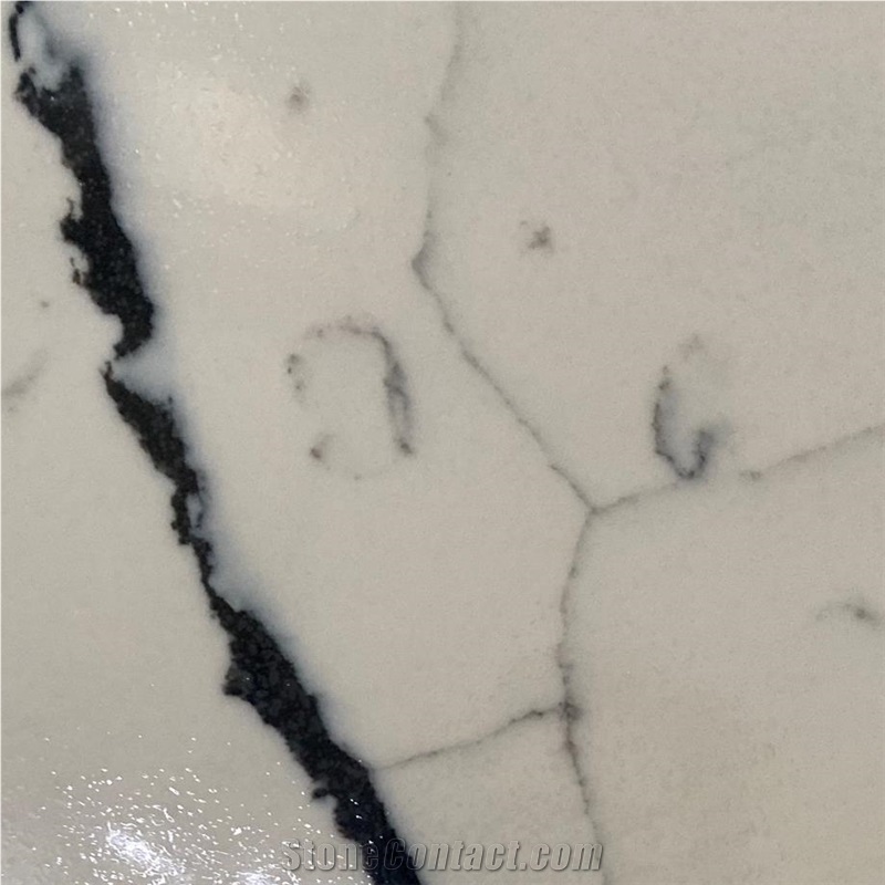 Calacatta Manhattan Quartz Tile