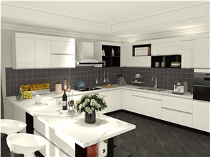 Arabescato Venato Quartz Finished Product