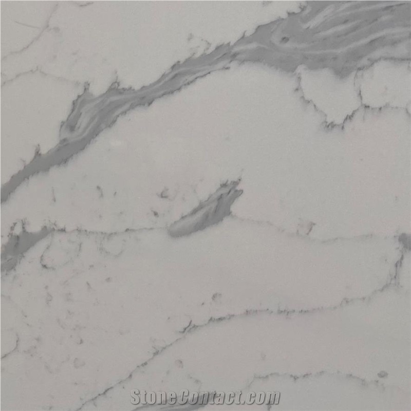 Calacatta Pearl Quartz Tile