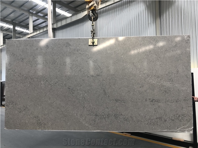 Apex Grey Quartz Slab