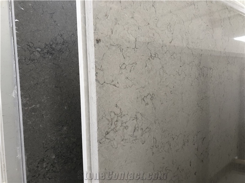 Apex Grey Quartz Slab