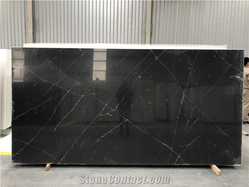 Black Jade Quartz Slab