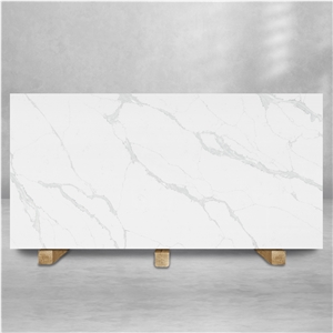 Statuario Quartz Slab