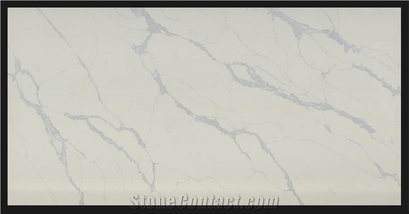 Statuario Quartz Slab