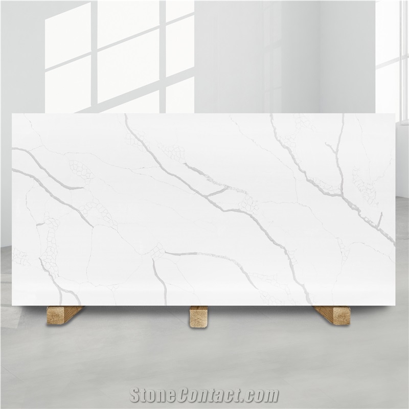 Lasa Bianco Quartz Slab