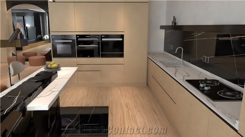 Lasa Bianco Quartz Finished Product