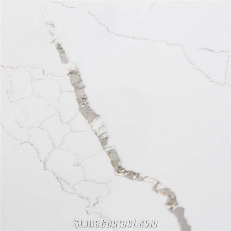 Iceberg White Quartz Tile