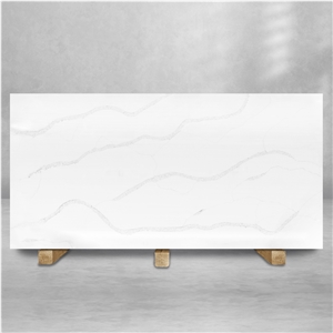 Paradise White Quartz Slab