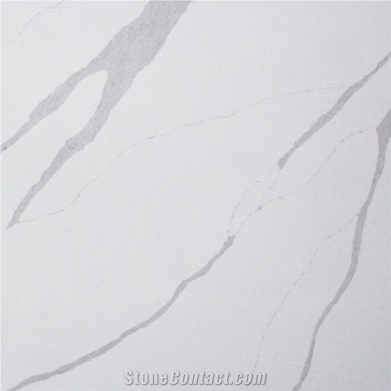 Calacatta Deluxe Quartz Tile