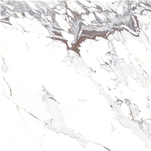 White Breccia Sintered Stone Tile