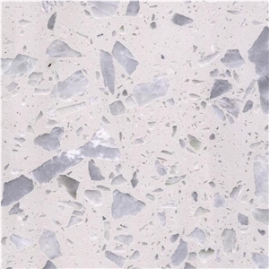 Kunlun White Jade Terrazzo