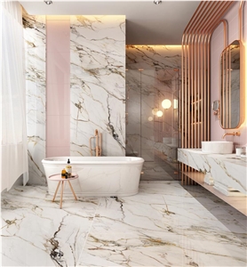 Picasso White Sintered Stone Finished Product