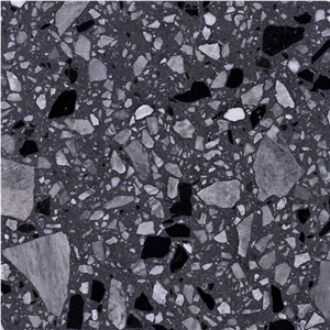 Lilang Dark Grey Terrazzo
