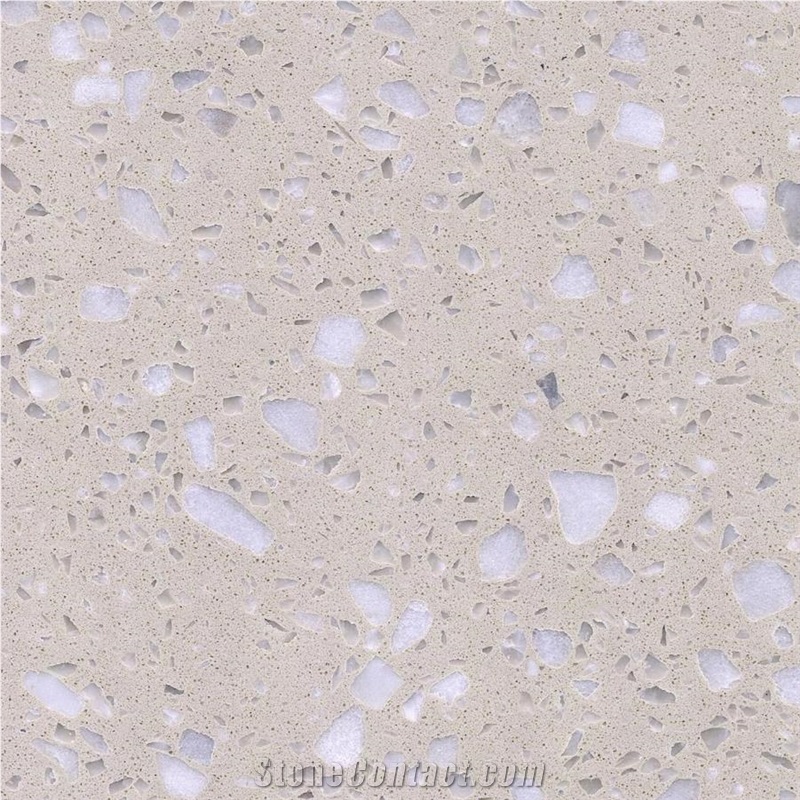 Tianshan Twilight Snow Terrazzo importance=