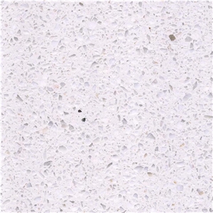 Snow White Big Grain Terrazzo