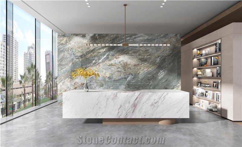 Cafe Latte Sintered Stone Finished Product