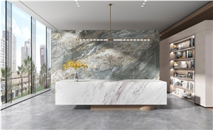 Cafe Latte Sintered Stone Finished Product