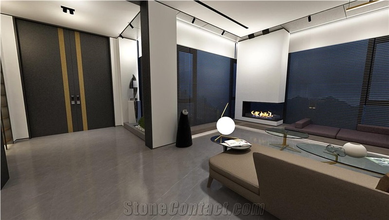 Tundra Dark Sintered Stone Finished Product
