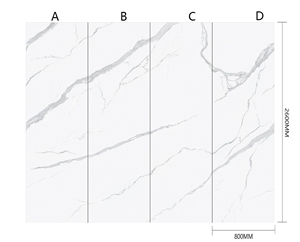 Polar White Sintered Stone Slab