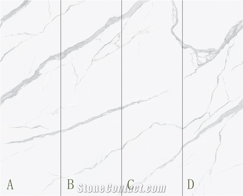 Polar White Sintered Stone Slab