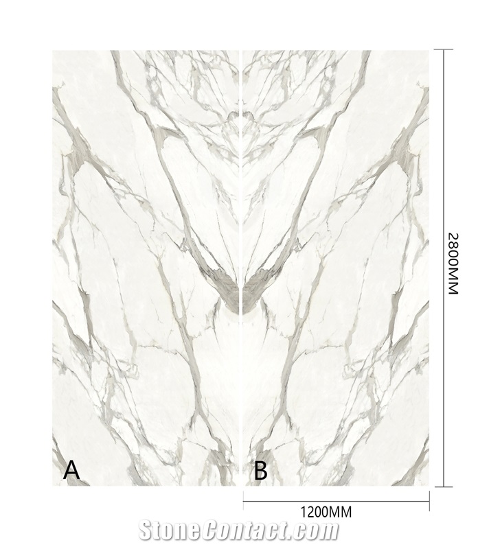 Calacatta Pearl Sintered Stone Slab
