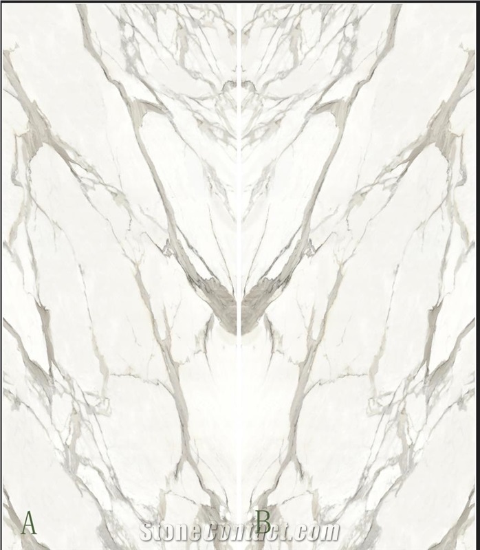 Calacatta Pearl Sintered Stone Slab