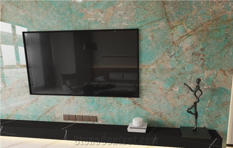 Amazonita Sintered Stone Finished Product