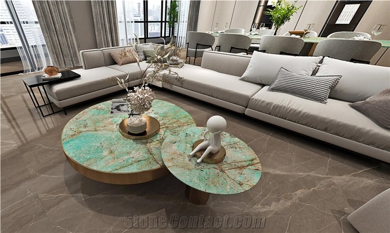 Amazonita Sintered Stone Finished Product