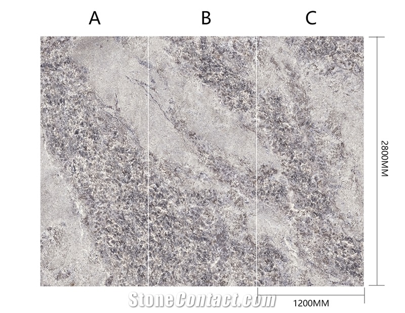 Blue Oriente Sintered Stone Slab