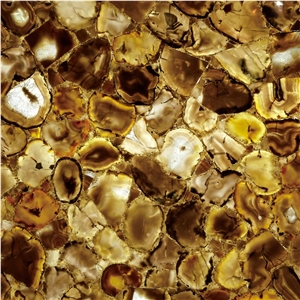 Uruguay Backlit Semiprecious Stone