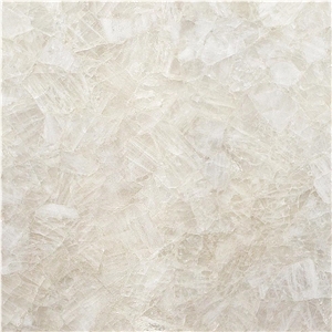 White Crystal Semiprecious Stone