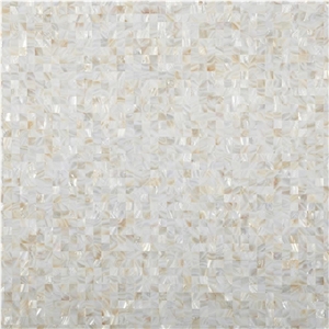 White MOP Semiprecious Stone