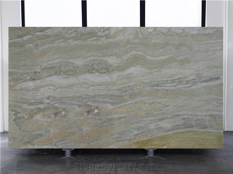 Caribbean Sea Quartzite Slab