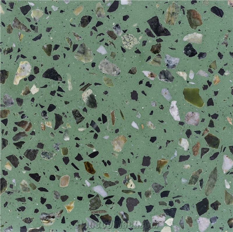 Gold Jade Terrazzo importance=