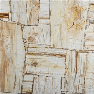 Petrified Wood Ivory Retro