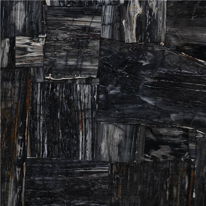 Petrified Wood Black Retro importance=