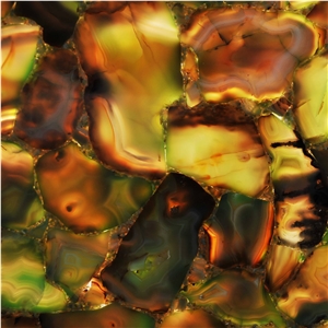 Agate Sabara Semiprecious Stone Tile