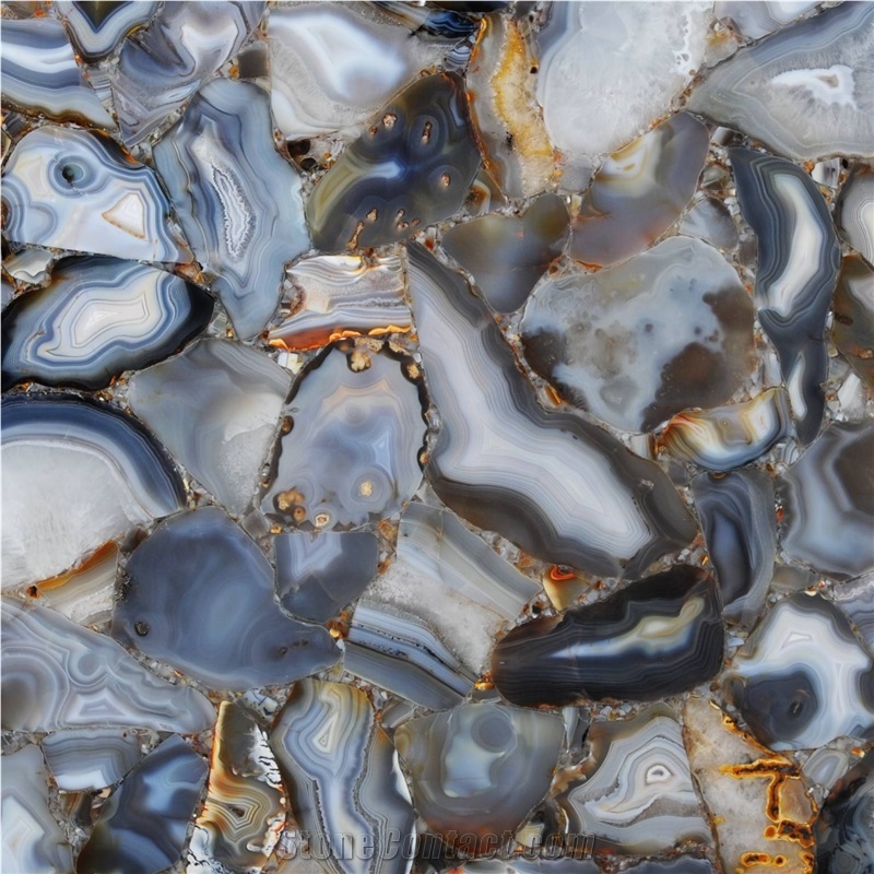 Agate Rubane Semiprecious Stone importance=