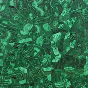 Green Malachite Semiprecious Stone