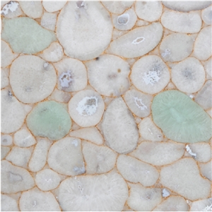 Agate Jellyfish Semiprecious Stone