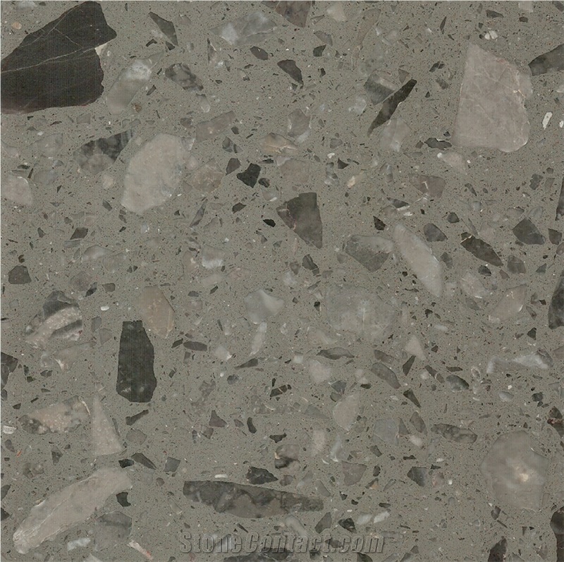 Sicilian Ash Terrazzo importance=