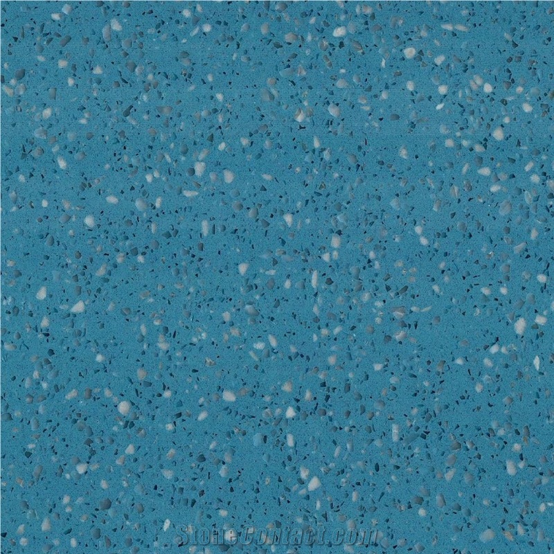 Tiffany Blue Terrazzo importance=