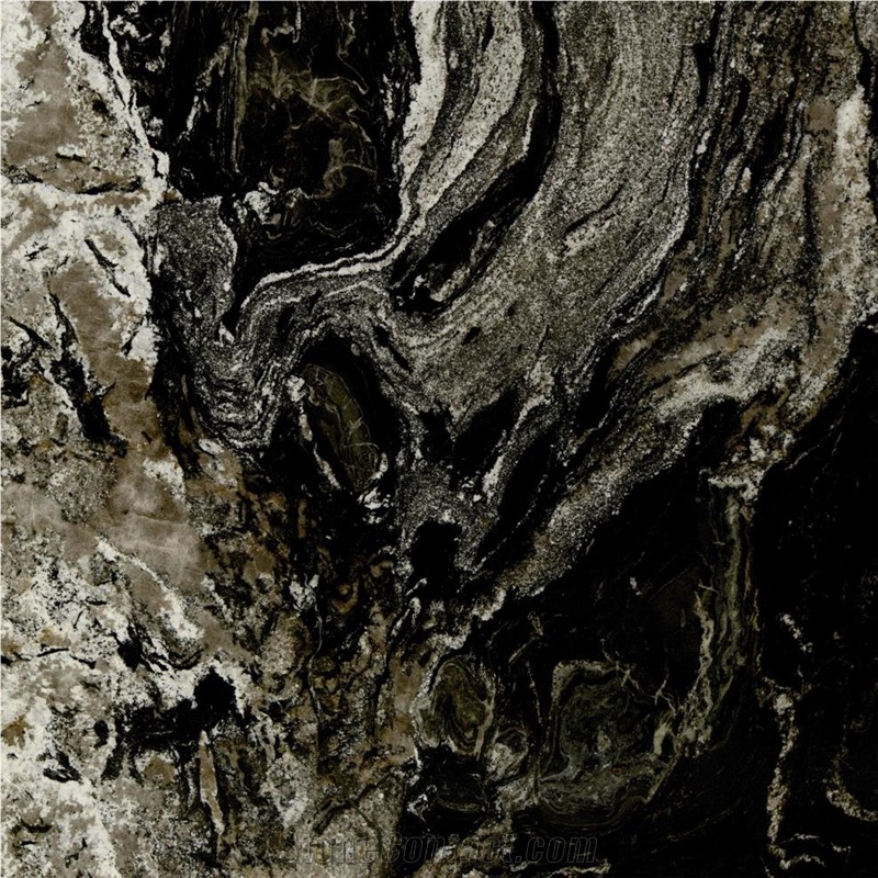 Black Storm Granite Tile