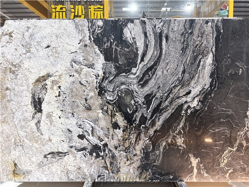 Black Storm Granite Slab