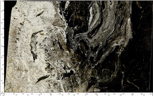 Black Storm Granite Slab