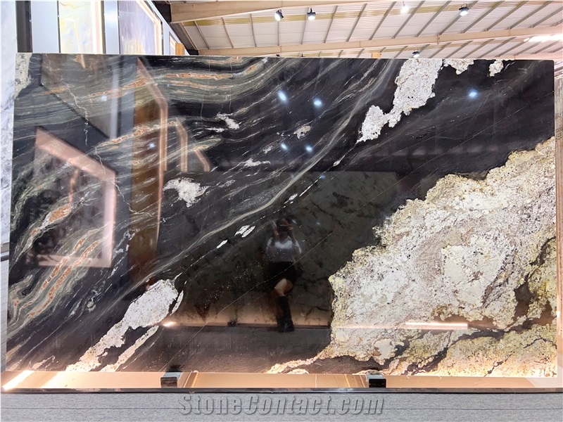 Black Storm Granite Slab