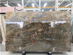 Gold Silk Quartzite Slab
